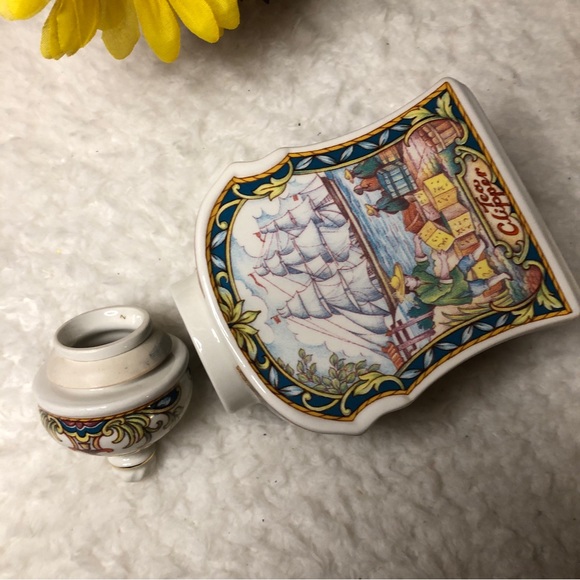 Sadler, The World Of Tea Collection "Tea Clipper Caddy” Excellent Vintage Cond. - Picture 13 of 16